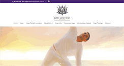 Desktop Screenshot of bodymindyogaperth.com.au